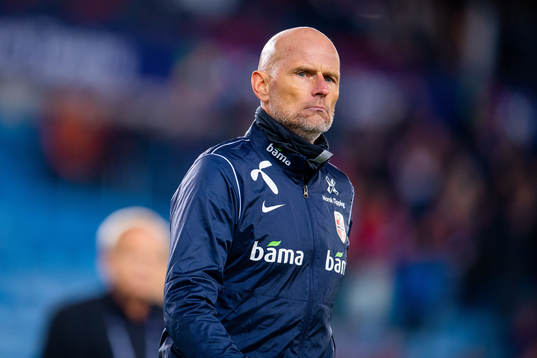 Head coach Ståle Solbakken of Norway