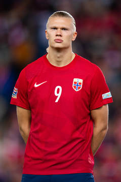 Erling Braut Haaland of Norway
