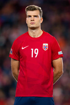 Alexander Sørloth of Norway