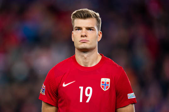 Alexander Sørloth of Norway