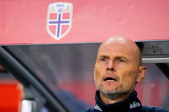 Ståle Solbakken, head coach of Norway