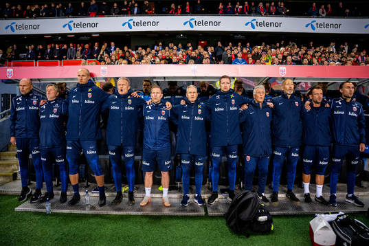 Ståle Solbakken, head coach, Kent Bergersen, assistant