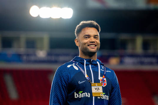 Goalkeeper Sten Grytebust of Norway
