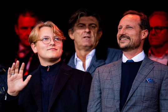 Prince Sverre Magnus and Crown Prince Haakon Magnus of