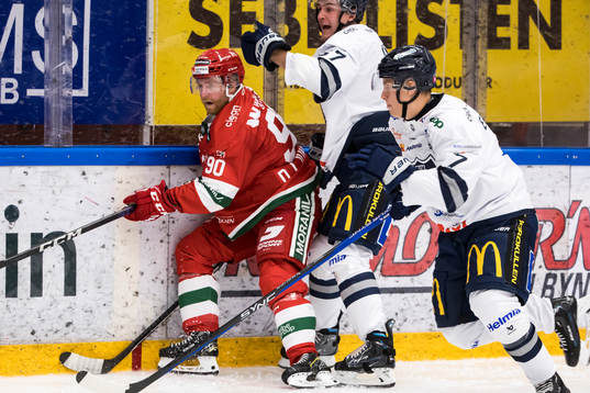 Moras Daniel Ljunggren och Karlskogas Måns Krämer