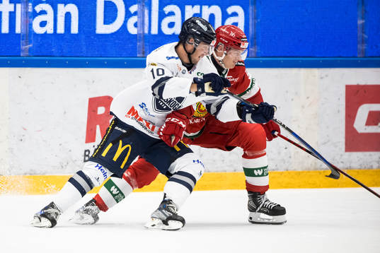 Karlskogas David Lilja och Moras Viktor Larsson