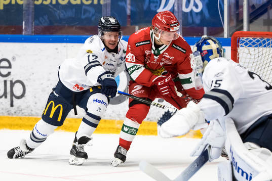 Karlskogas David Lindquist  och Moras Anton Heikkinen