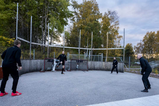 Domare Anders Sandahl och Domare Daniel Eriksson och Domare