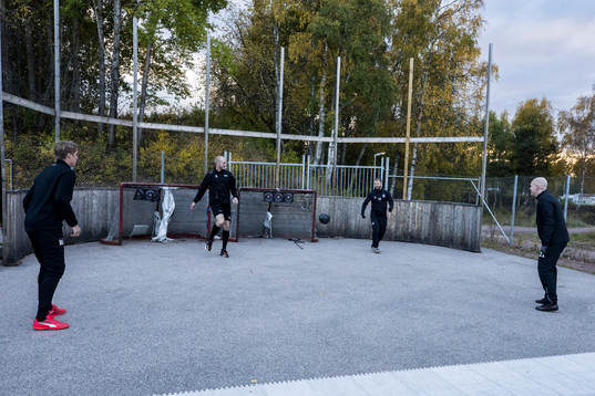 Domare Anders Sandahl och Domare Daniel Eriksson och Domare