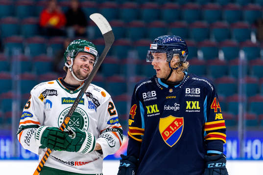 Kristianstads Ludvig Elvenes och Djurgårdens Olle Liss