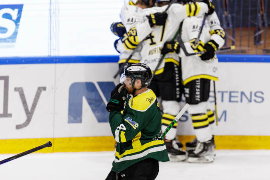 under ishockeymatchen i Hockeyallsvenskan mellan Östersund