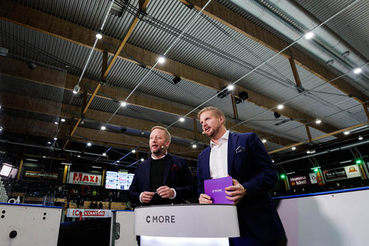 Cmores Fredrik Söderström och Lars Lindberg