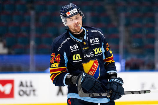 Djurgårdens Daniel Brodin deppar