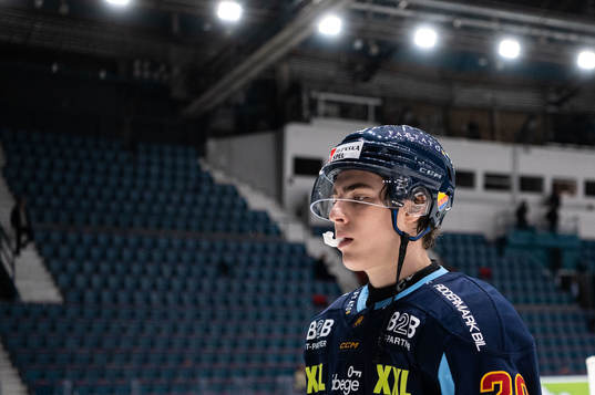 Djurgårdens Liam Öhgren deppar