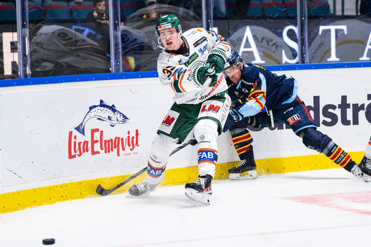 Djurgårdens Daniel Brodin och Kristianstads Fred Nilsson