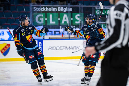 Djurgårdens Kevin Karlsson jublar