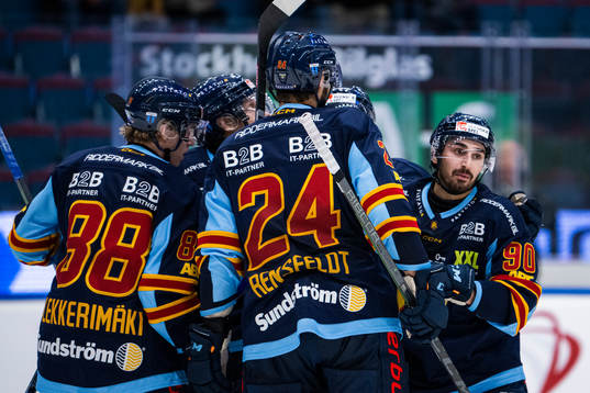 Djurgårdens Kevin Karlsson jublar