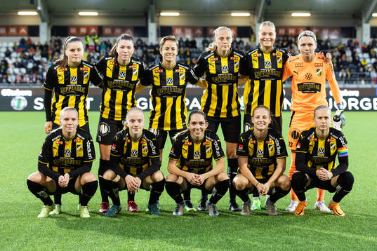 The starting eleven of Häcken