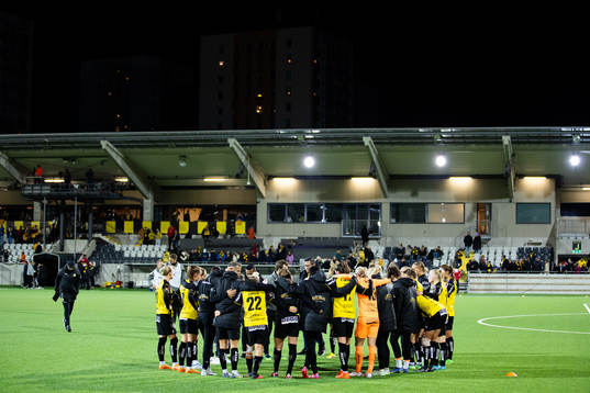 Head coach Robert Vilahamn talking to his players