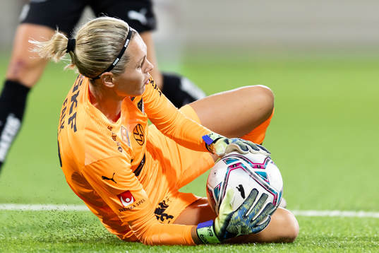 Goalkeeper Jennifer Falk of Häcken