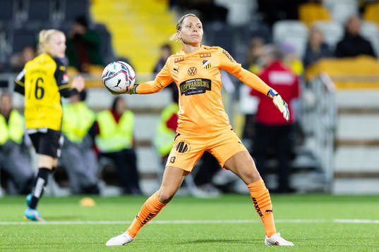 Goalkeeper Jennifer Falk of Häcken