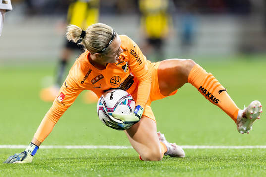 Goalkeeper Jennifer Falk of Häcken