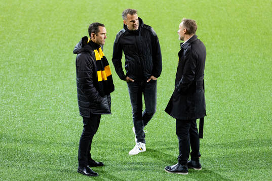 Sporting director Martin Ericsson, head coach Robert