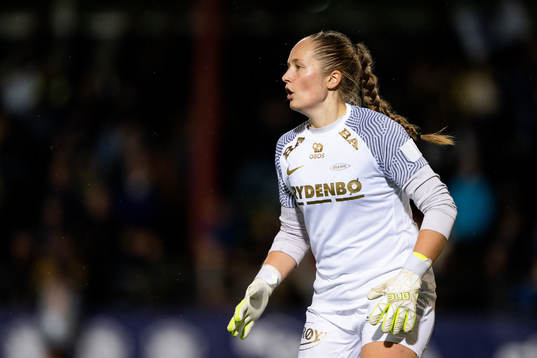 Goalkeeper Aurora Mikalsen of Brann