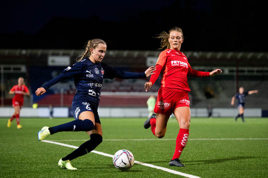 Ria Noora Minerva Öling of FC Rosengård and Ingrid