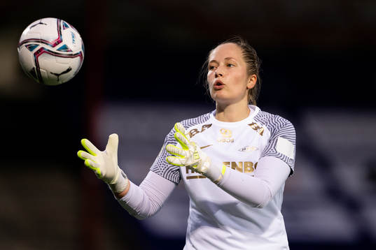 Goalkeeper Aurora Mikalsen of Brann