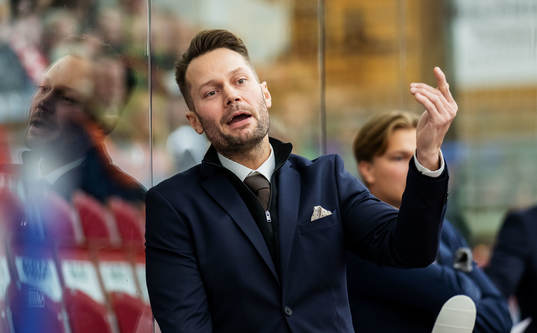 Västerviks tränare Martin Gudmundsson