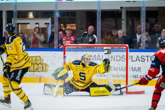 Södertäljes målvakt Nikita Tolopilo