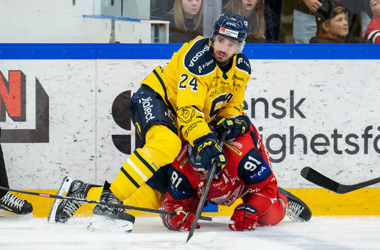 Södertäljes Jacob Dahlström och Västerviks Marcus Vela
