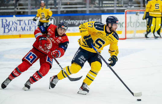 Västerviks Grayson Pawlenchuk och Södertäljes Daniel