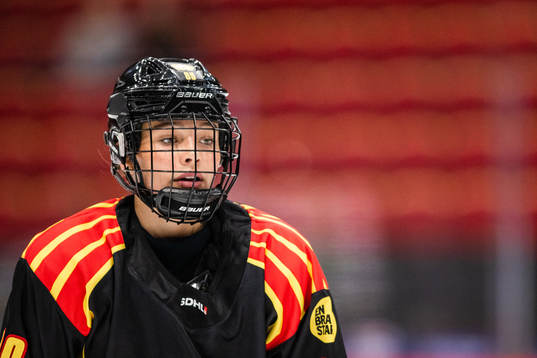 Brynäs Stella Lindell nunder ishockeymatchen i SDHL mellan