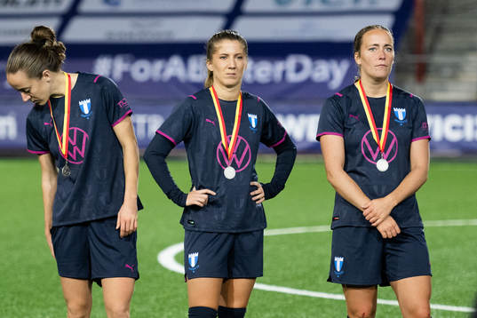 Malmö FFs spelare deppar