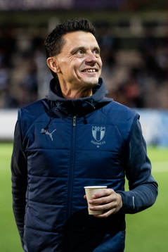 Malmö FFs tränare Fredrik Jahnfors