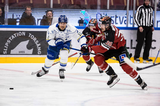 Leksands Jon Knuts och Örebros Emil Larsson