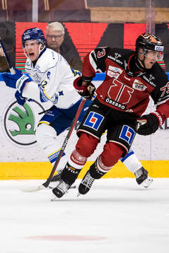 Leksands Kalle Östman och Örebros Oliver Eklind