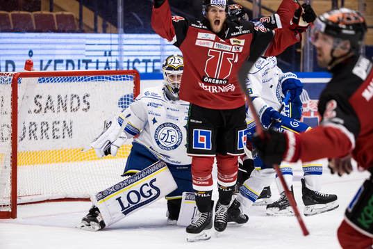 Örebros Jani Lajunen jubel