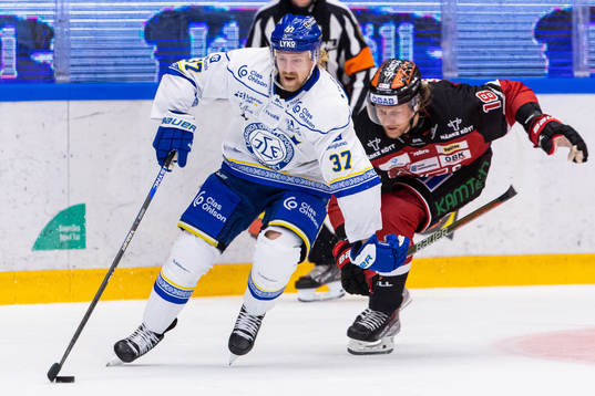 Leksands Anton Lindholm och Örebros Rodrigo Abols