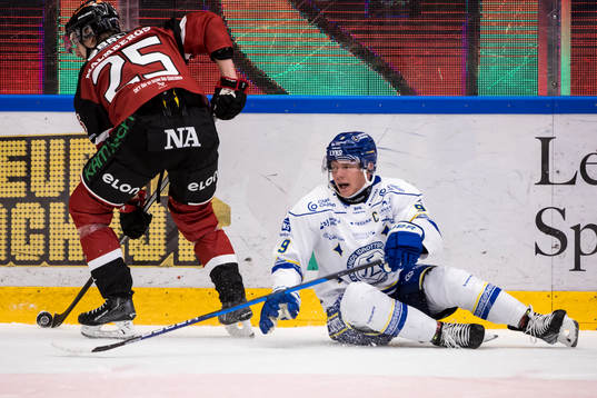 Örebros Philip Holm och Leksands Patrik Zackrisson