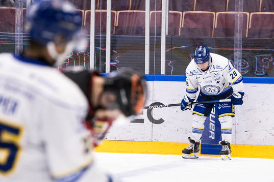 Leksands Justin Glenn Kloos deppar