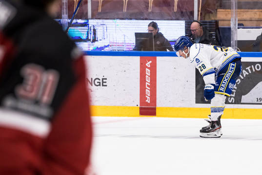Leksands Justin Glenn Kloos deppar