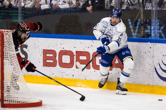 Örebros Rasmus Rissanen och Leksands John Quenneville