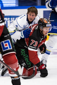 Leksands Justin Glenn Kloos och Örebros Oliver Eklind