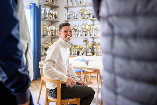 Värnamos assisterande tränare David Selini och tränare