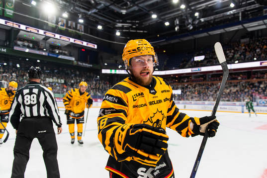 Skellefteås Oskar Nilsson jublar