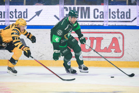 Skellefteås Pär Lindholm och Färjestads Henrik Björklund