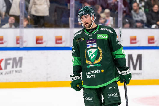 Färjestads Henrik Björklund deppar